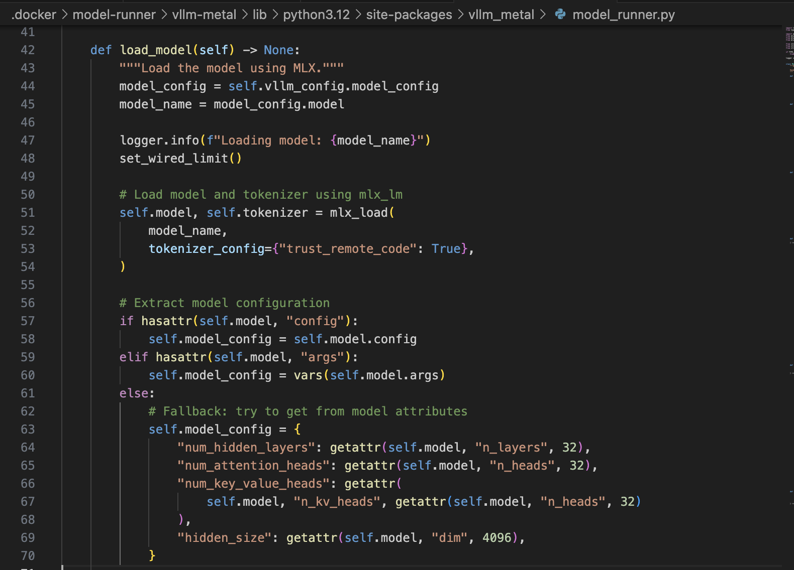 vllm-metal trust_remote_code=True
