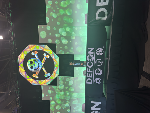 DEF CON badge